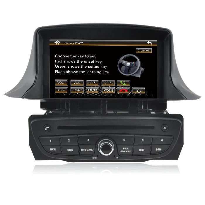 Perfect Free Shipping Car DVD Player GPS Navigation for Renault Megane 3 Can Bus support steering wheel control RDS USB 3G BT Free map 2