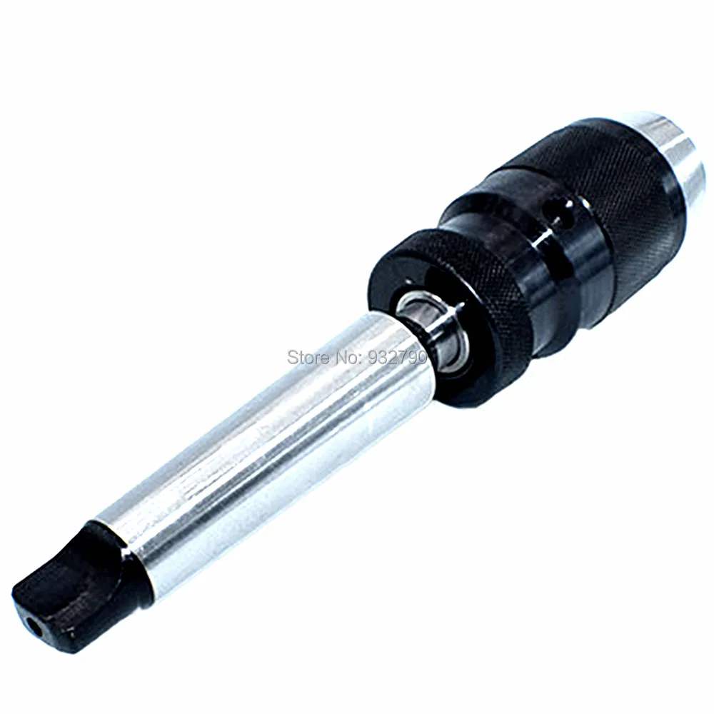 1mm 13mm B16 Drill Chuck Integral 3MT Straight Shank CNC High Precision