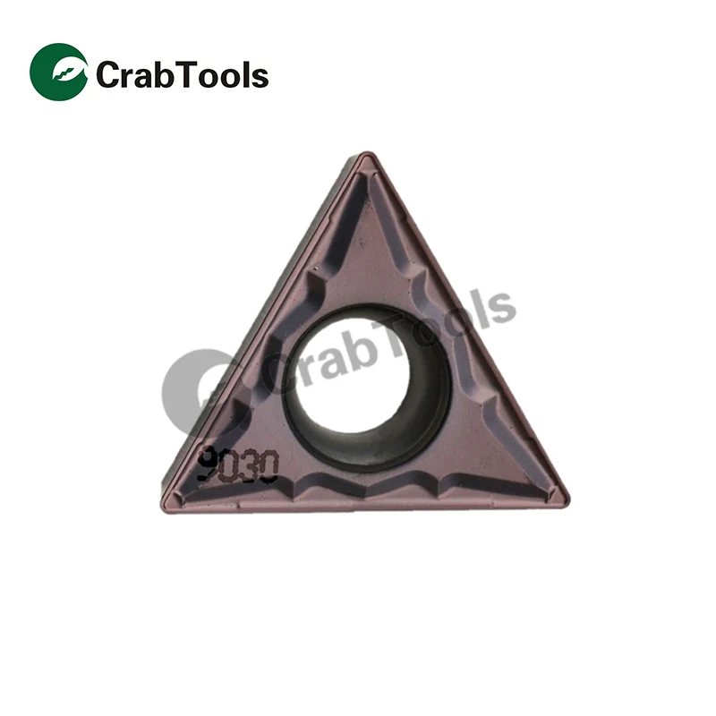 Crab Tools Korloy 10PC TCMT16T304-HMP PC9030 Metal Turning Lathe Cutter Carbide Insert CNC Tool Tip Machine | Инструменты