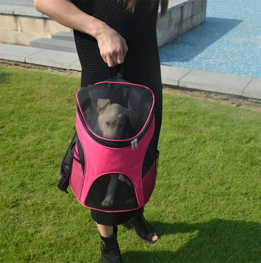 Портативная уличная сумка с воздухопроницаемой сеткой для животных, собак, кошек, переноски, сумки на плечо, сумки для путешествий, сумки для маленьких собак и кошек, щенков