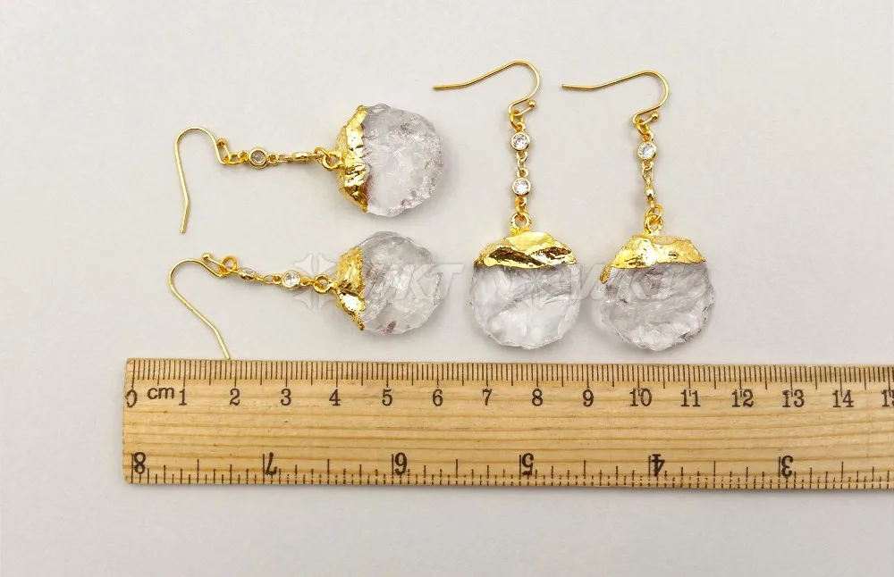 crystal earrings