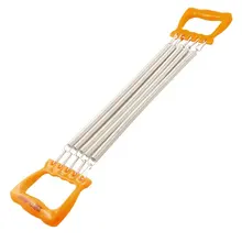 CSS Ребенок Orange Handle Five Спрингс Грудь Expander Потяните Тренажер