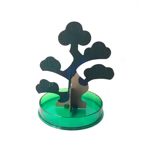 2019 14Hx13Dcm Visual Green Magic Growing Paper Bonsai Tree Kit Mystic Pine Trees Christmas Science Educative Toys For Children