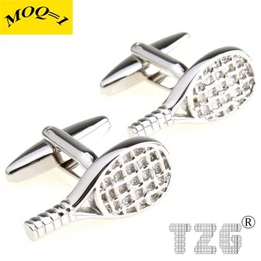 

Tennis Bat Cufflink Cuff Link 1 Pair Free Shipping Promotion