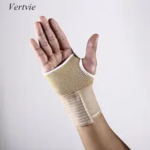 Vertvie под давлением уличный спортивный Защитный перчатки до середины пальца намотки Велоспорт Наручные Поддержка спортивной безопасности аксессуары