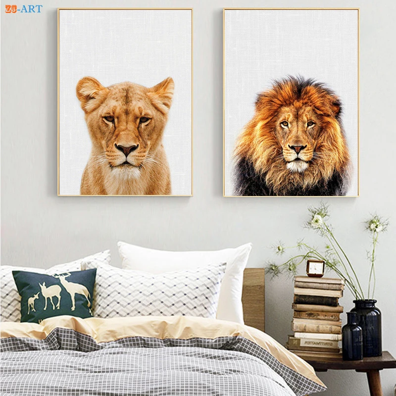 Forest Animal Canvas Painting Raccoon Art Prints Poster Woodlands Nursery Wall Art Baby Shower Gift Kids Room Bathroom Decor Painting Calligraphy Aliexpress