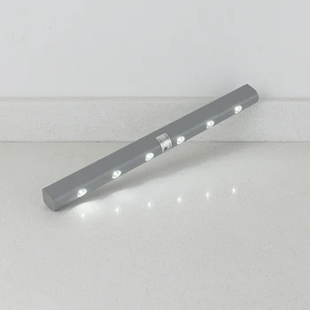 

1pcs ABS battery LED torch lamp with vibration sensor led lamp touch sensor led light wooden led stair light intelligent lights
