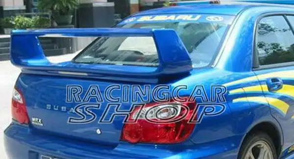 Неокрашенный задний спойлер крыло подходит для Subaru Impreza WRX STI JDM 2002-2007 T019F