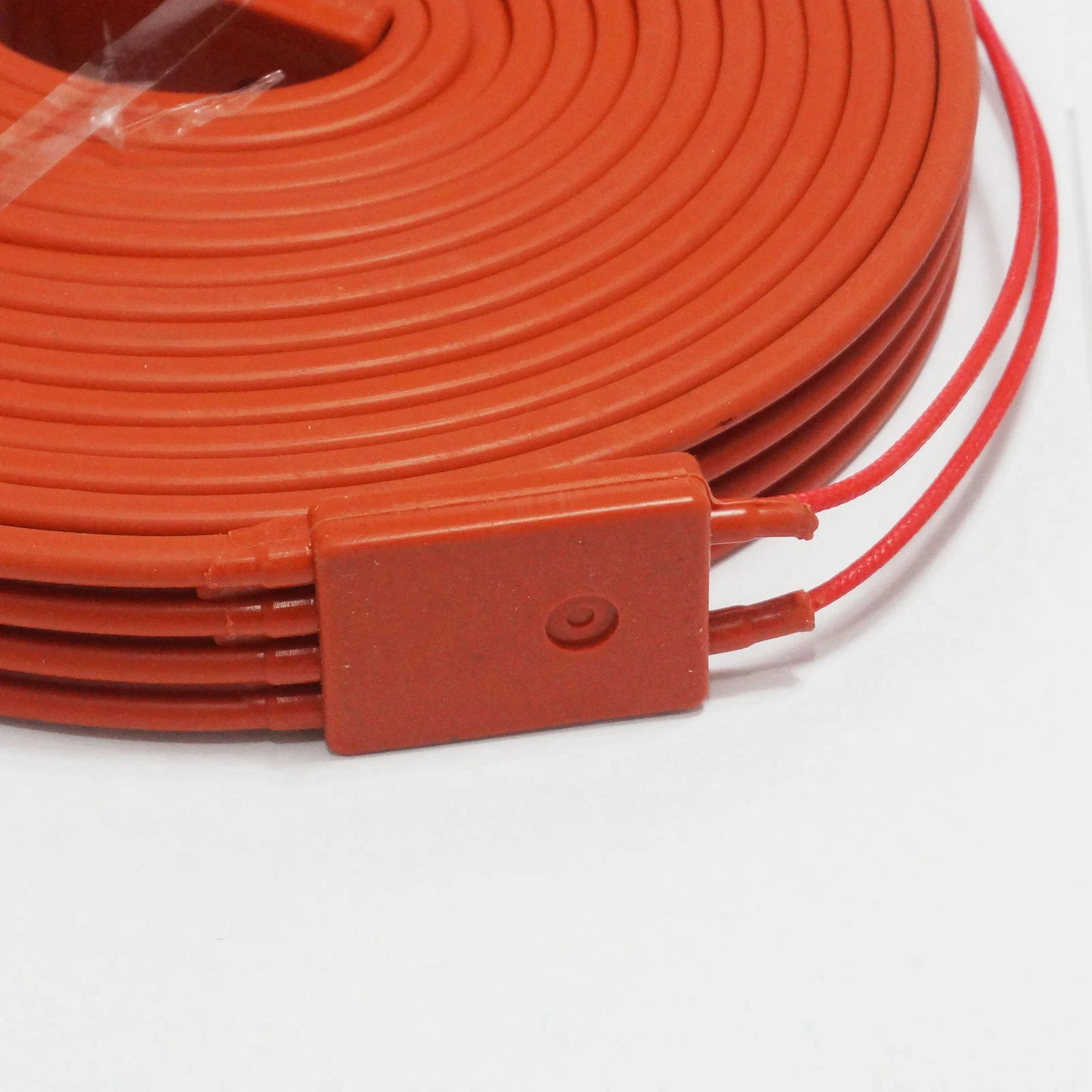 220V AC 25x5000mm 500W Waterproof Flexible Silicone Rubber Heater Heating Belt Unfreezer for Pipeline