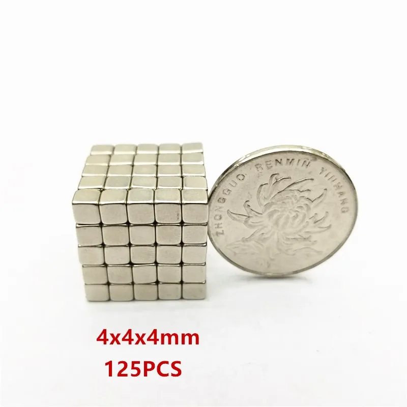 N35 Неодимовый магнит s 5*5*5 мм супер сильный кубик редкоземельный магнит неодимовый магнит квадратный ручной Магнит 5x5x5 мм