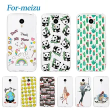 Caso tpu macio transparente para meizu m2 m3 note mini Impressão de Design de Moda Silicone suave Casos Voltar Tampa Do Telefone Hot venda