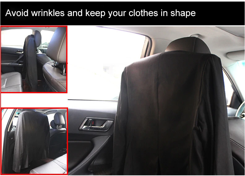 Нержавеющая сталь Авто подголовник сиденья пальто вешалка одежда куртки костюмы держатель для ford bmw e46 volkswagen автомобильные аксессуары