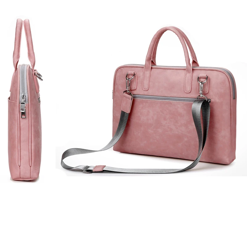 13 14 15.6 Inch Waterproof PU handbag for MacBook Lenovo Dell HP Asus Women Men Computer Bag 15.6 Notebook Sleeve Cover Case (10)