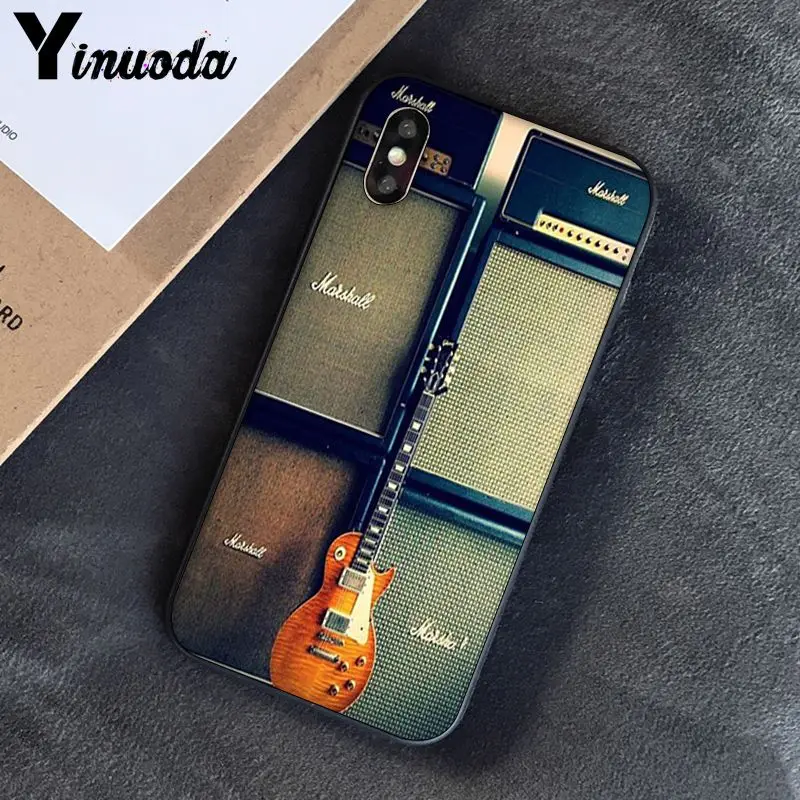 Yinuoda гитара amp marshall Новинка чехол для телефона Fundas чехол для iPhone 8 7 6 6S 6Plus 5 5S SE XR X XS MAX Coque Shell