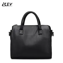ICEV новые европейские модные простые высококачественные кожаные женские сумочки из натуральной кожи, женские Офисные сумки с ручкой сверху