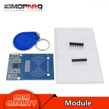 1set MFRC-522 RC522 mfrc 522 RFID RF IC card inductive module with free S50 Fudan card key chain