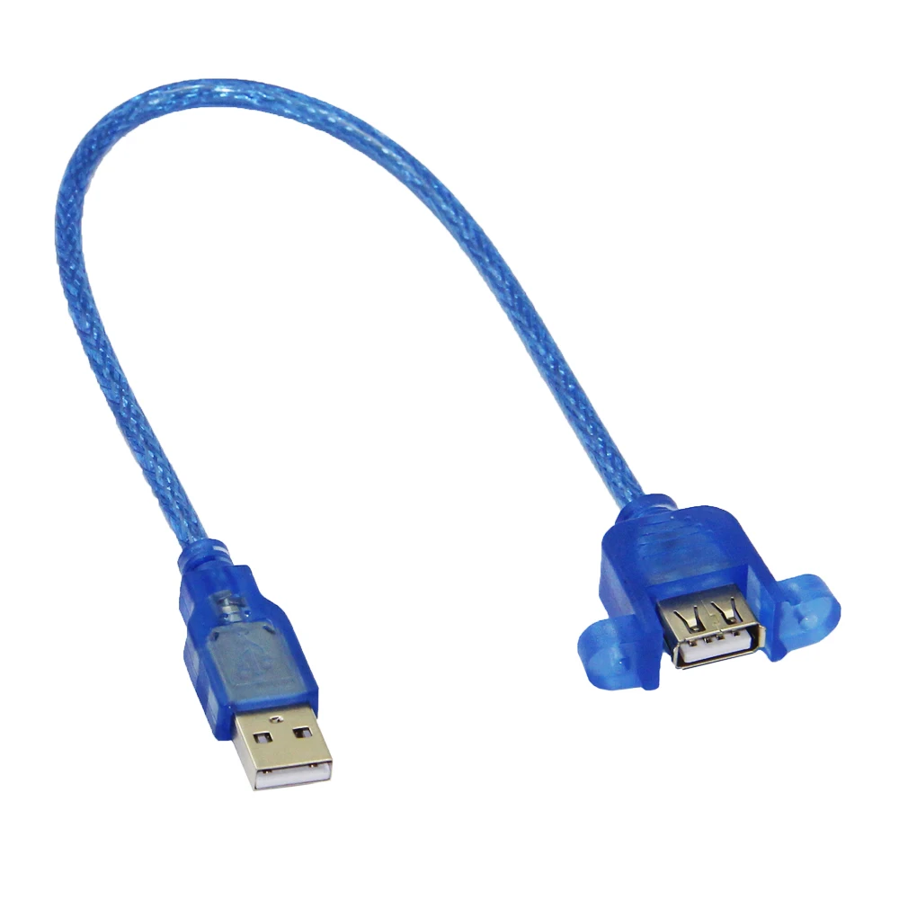 Удлинительный кабель Bochara USB 2 0 Папа мама двойное защитное покрытие (фольга +