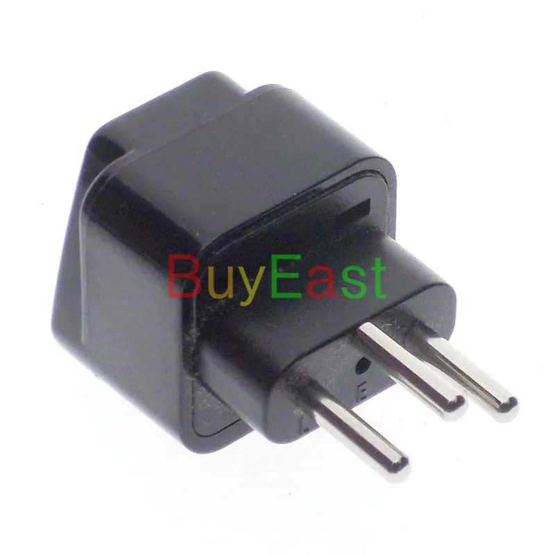 

Switzerland Travel Adapter Change US/EU/UK/AU/China/Japan..... to Swiss 3 Pin Grounded Adaptor Plug B/W