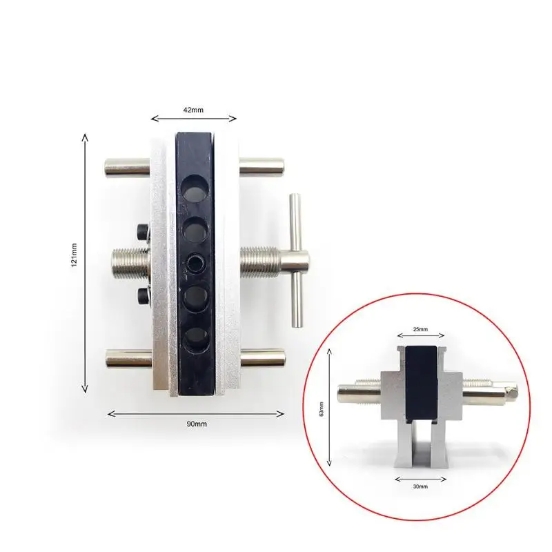 Woodworking Vertical Hole Punch Locator Puncher Doweling Jig Drill Guide Stainless Steel Woodworking Punch Locator