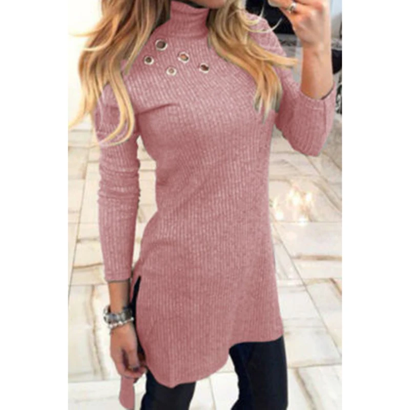 

Women Sweaters Pullovers Jumpers 2017 Winter Autumn Turtleneck Office Casual Streetwear Bodycon Vestido Donna Clothing WS2522Y