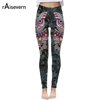 

Raisevern Cute Owl Print 3D Leggings Women Fashion Streetwear Pants Fitness Clothing Strechy Trousers Clearance Sale