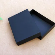 10 шт./лот, высокое качество, пустая подарочная упаковочная коробка, черная коробка для хранения одежды, большой размер, картонная посылка, Серебряная коробка на заказ