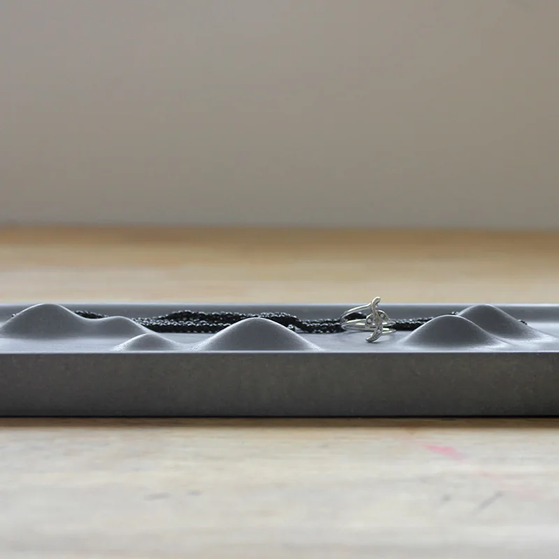 

Concrete tray silicone mold fruit tray cement mould home decoration furnishing gypsum handicraft mould