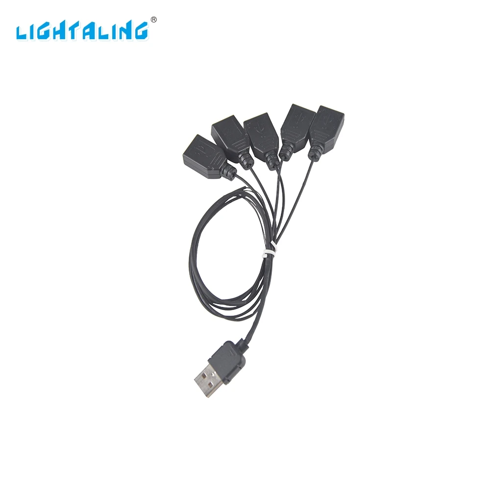 Светильник aling, высококачественный светильник, аксессуары, черный, от одного до семи, USB порт, светодиодный светильник, комплект, 10220, 10260, 10255, 42083