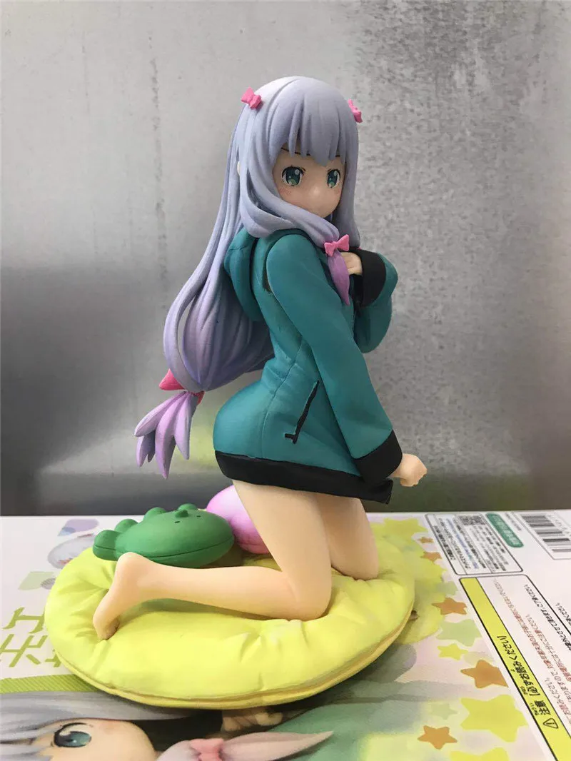Anime Eromanga Sensei Sagiri Izumi PVC Action Figure Model Toys Kawaii Girl SagiriIzumi Dolls Brinquedos Gift 14cm (1)