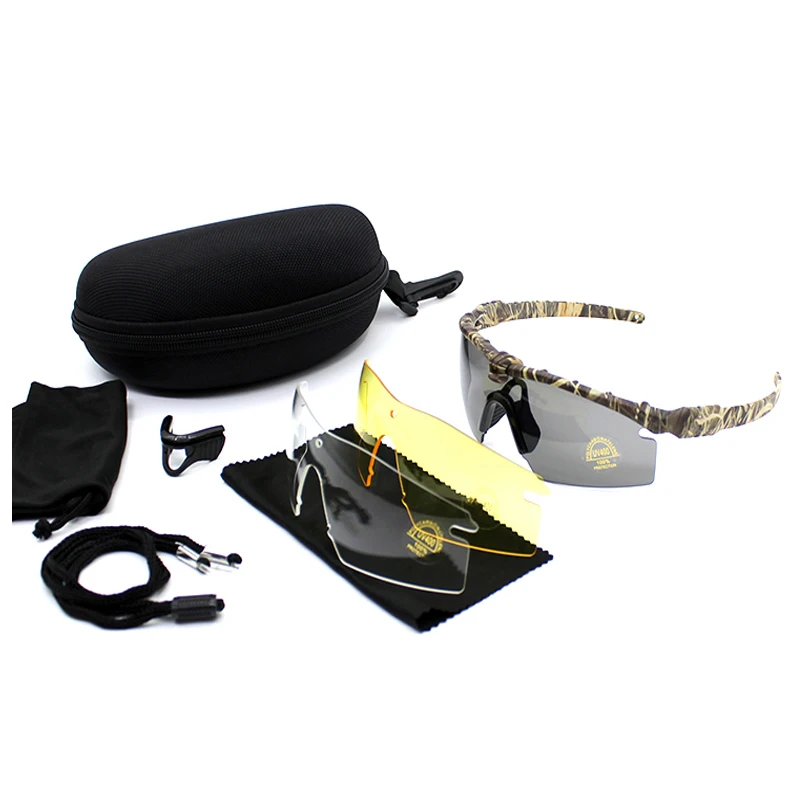 Тактические Солнцезащитные очки съемки Охота Спорт на открытом воздухе UV400 защита мужские очки Военная Униформа солнцезащитные очки для женщин Кемпинг велосипедные очки на открытом воздухе