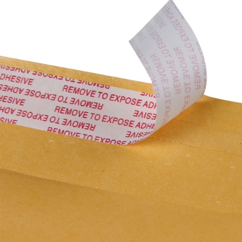 1 пакет x почтовые пакеты почта квитанция 10 шт крафт Пузырьковые почтовые пакеты желтые мягкие почтовые пакеты бумажные Конверты