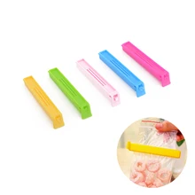 5 шт./компл. пластиковый зажим для пищевых продуктов цветной женский кошелек закуска герметичные зажимы для пакетов хранение сохранение свежести продуктов кухня хранения организации