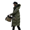 Quality 2022 Winter Women Long Warm Coat Faux Fur Hoodies Parkas Woman Wadded Down Jackets Cotton Clothing Plus Size M~3XL ► Photo 2/6