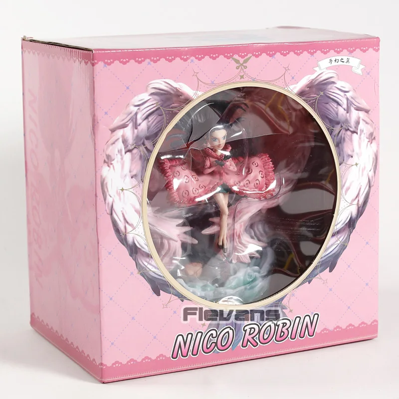 Одна штука Nico Robin Cien Fleur Wing Ver. ПВХ фигурка Коллекционная модель игрушки статуя