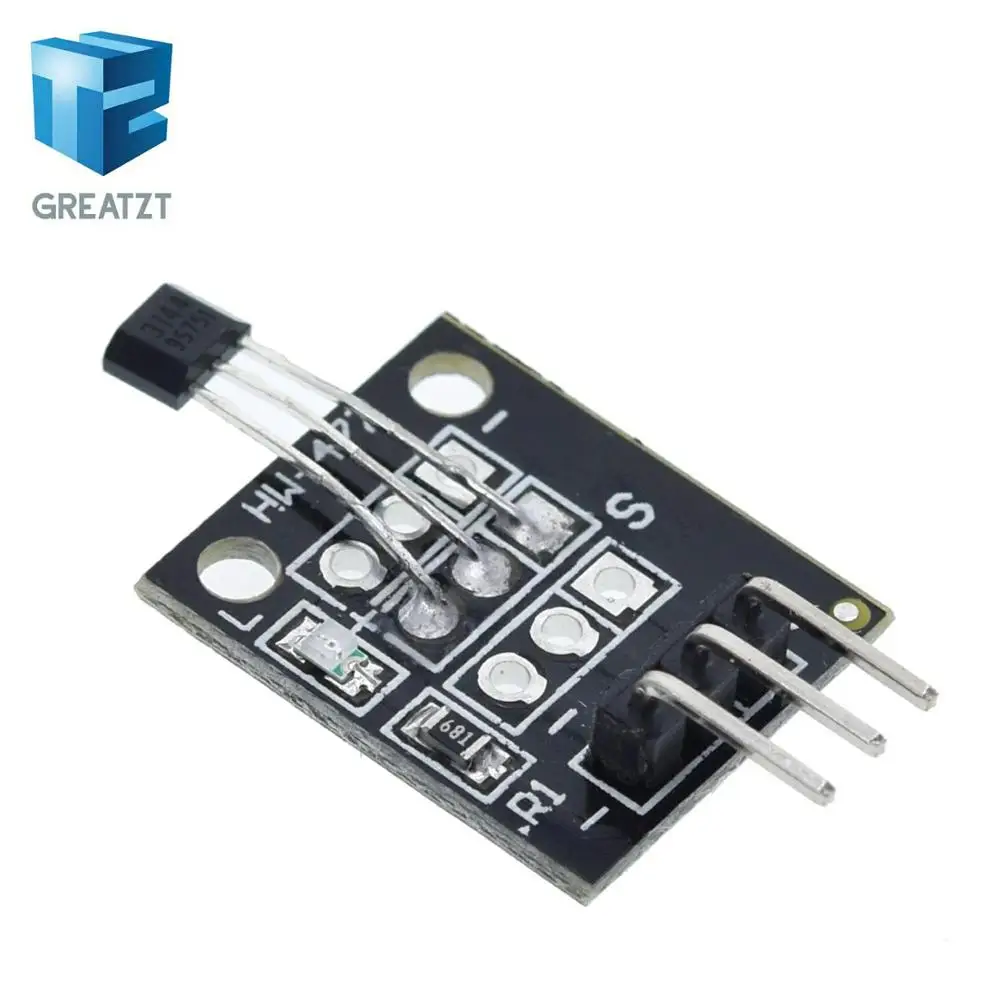 GREATZT KY-003 A3144 Стандартный зал Магнитный сенсор модуль работает с Arduino платы для Arduino