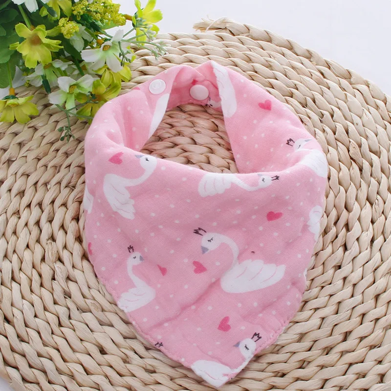 

Mutil Designs Baby Bibs Cotton Triangle Saliva Towel Infant Burp Cloths Baby Eating Accessory Soft Baby Stuff