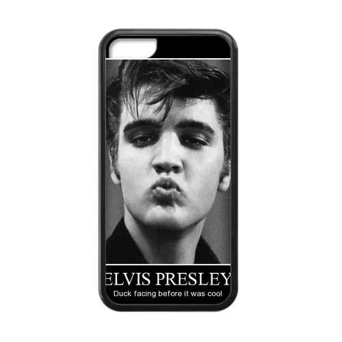Elvis Presley Kiss Case for iPhone 5c Waterproof Phone Cases |