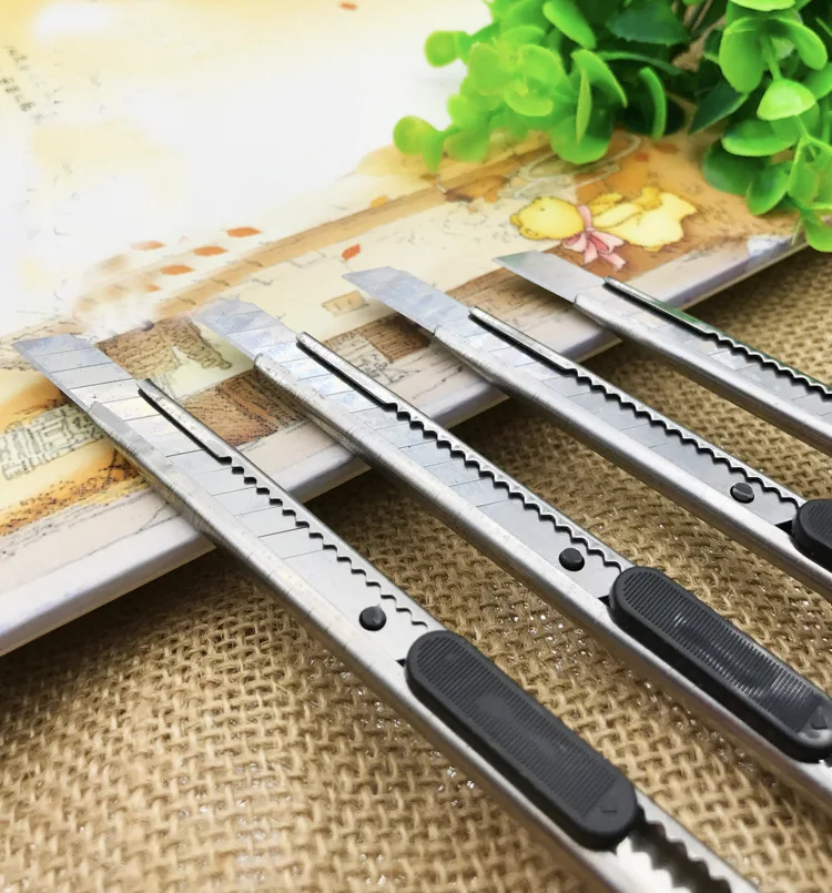 

Office supplies metal stainless steel small artistic knife handmade paper cutter wholesale