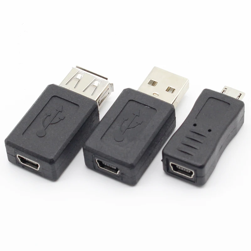 Мини переходник OTG 5pin F/M 10 шт.|Соединители| |