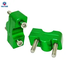 Waase для Kawasaki Z650 мотоцикл 22 мм 7/" Руль управления для мотоциклов стояк двигаться высота до 30 мм зажимом комплект