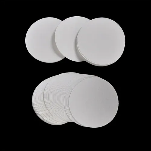 

100PCS/Pack 7cm Diameter Circular Qualitative filter paper Laboratory filter paper medium speed Funnel filter paper