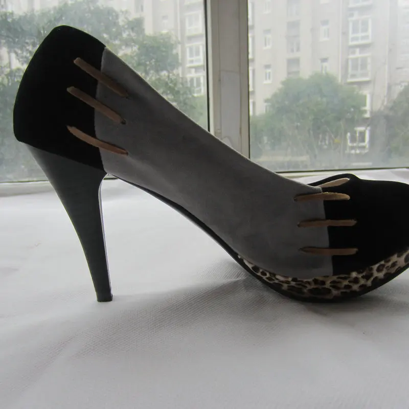 L 1 big size US11 fashion sexy color matching for font b women b font pumps