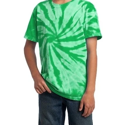Port & Company PC147Y Youth Tie-Dye Tees Kelly - Small (1)