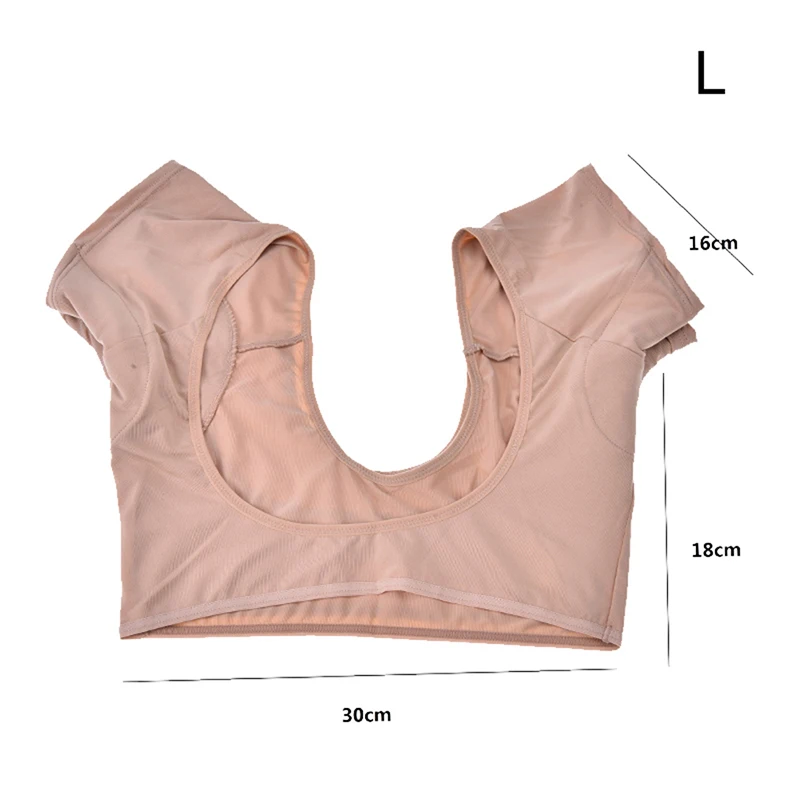 

Washable Underarm Sweat Guard Pads Perfume Absorbing Deodorant Casual Vest Tanks Absorb Sweat Top M L