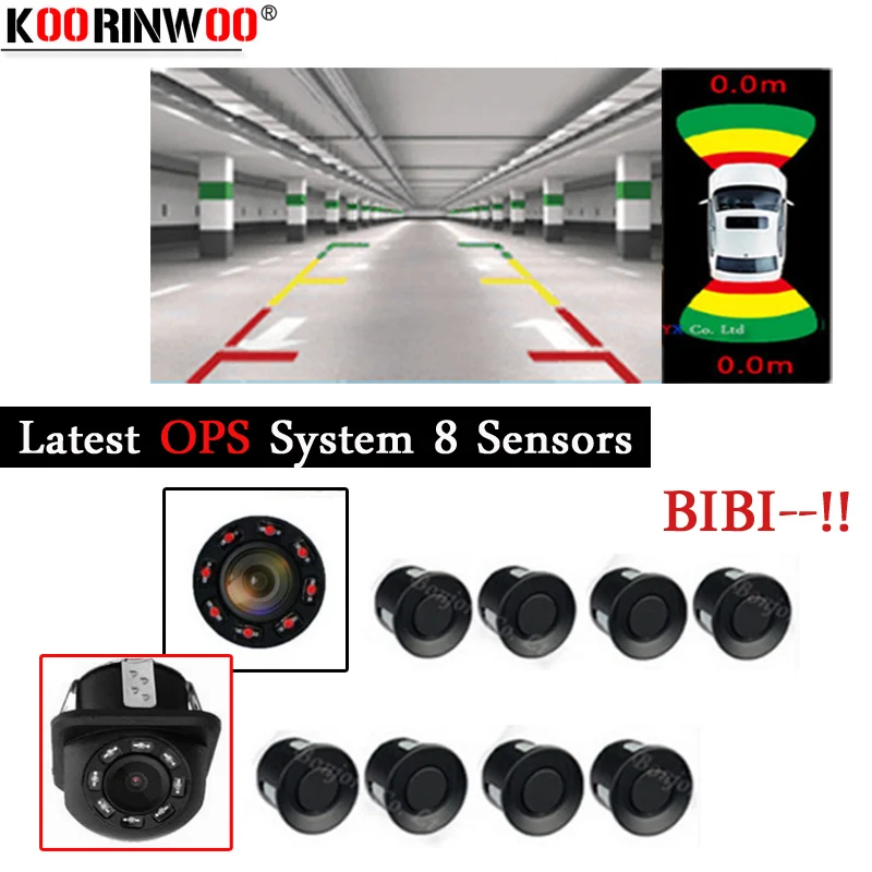 Koorinwoo 2019 OPS система OBD коннектор парктроники автомобильные Датчики парковки 8