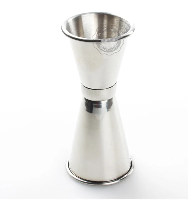 Stainless Steel Cocktail Shaker Double Slider Ounce Cup Measuring Cup 1