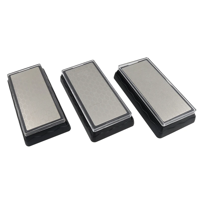 

Kitchen Sharpener Chef Knife Diamond Sharpening Stone 400 600 1000 1200 Grit Whetstone Knife Sharpener Scissors System H3