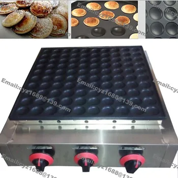 

Free Shipping Heavy Duty Non Stick LPG Gas 100pcs Poffertje Grill Mini Dutch Pancake Machine Baker Maker