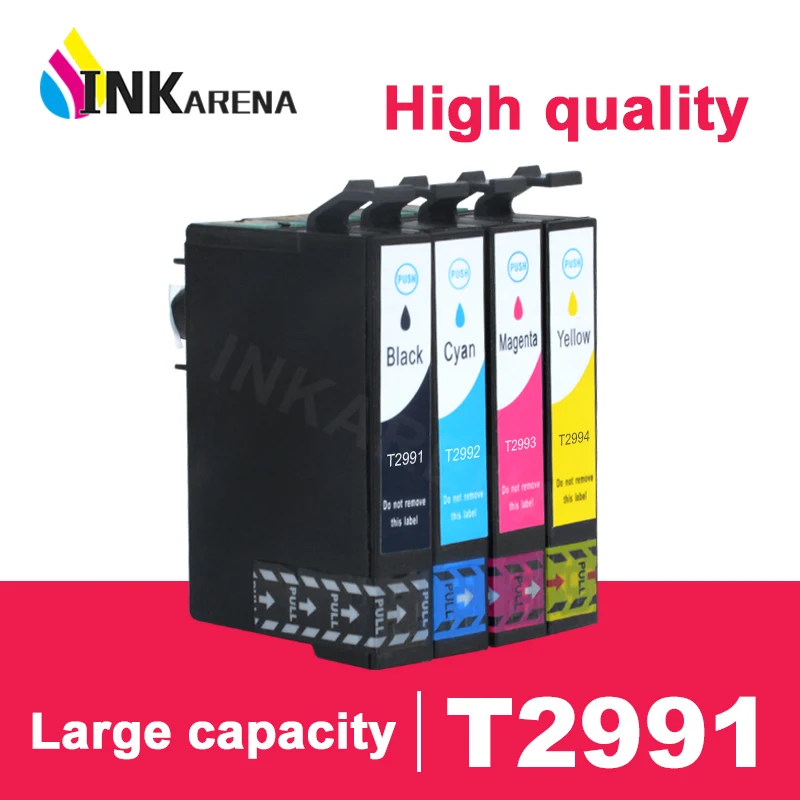 

INKARENA T2991 Ink Cartridge for Epson T2996 29XL T29 Refill Cartridges XP 235 247 245 332 335 342 345 435 432 442 445 Printer