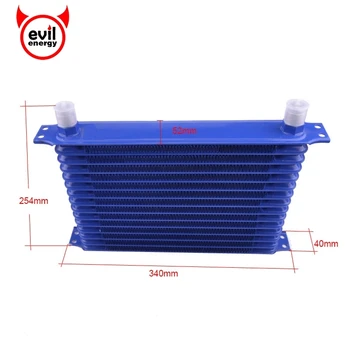

evil energy 15 Row 10AN Oil Cooler Universal Engine Transmission Racing TRUST Oil Cooler